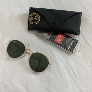 Ray Ban Round Metal Sunglasses